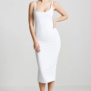 Long White Bodycon Dress